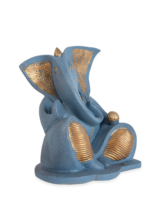 Ganesha Idol Ganesh Statue for Home Decor Ganesha murti for Office Desk, & Ganpati Idol for Pooja Room Car Dashboard Decoration Item