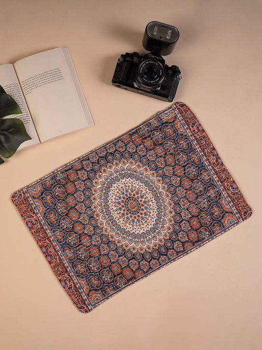 "Premium Mandala Cotton Table Placemats  | 32X20 IN | Anti-Slip | Water Absorbing | Machine Washable"