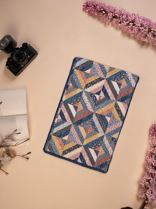 Handcrafted Geometric Patchwork Table Placemat – Multicolor