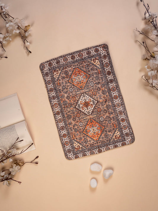 "Classic Persian Cotton Table Placemats  | 32X20 IN | Anti-Slip | Water Absorbing | Machine Washable"