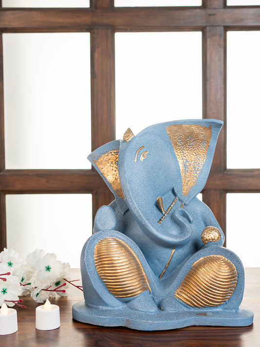 Ganesha Idol Ganesh Statue for Home Decor Ganesha murti for Office Desk, & Ganpati Idol for Pooja Room Car Dashboard Decoration Item