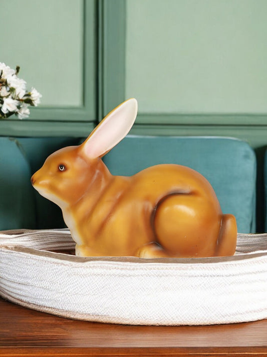 Rabbit Statue Romantic Atmosphere Outdoor Garden