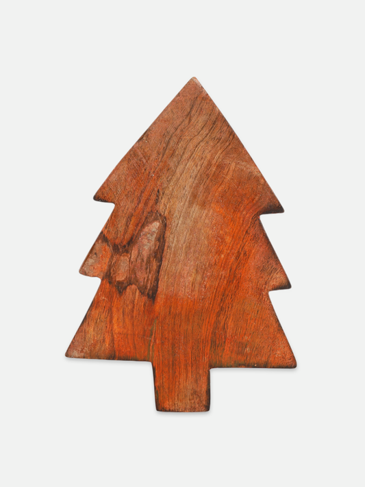 Scented Wooden Christmas Tree Candle, 95g, Pure Soy Wax, Christmas Decoration Candle for Home Decor