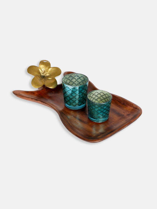Wooden Leaf Tray