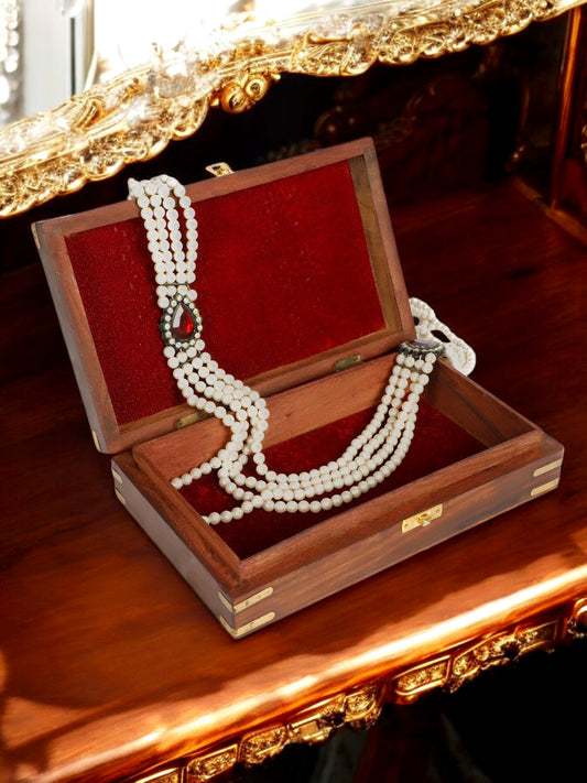 Wooden Jewellery Box for Women Jewel Organizer