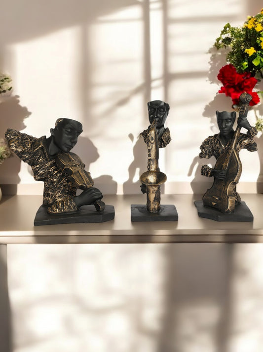 Man Playing Showpiece for Home Office Decor