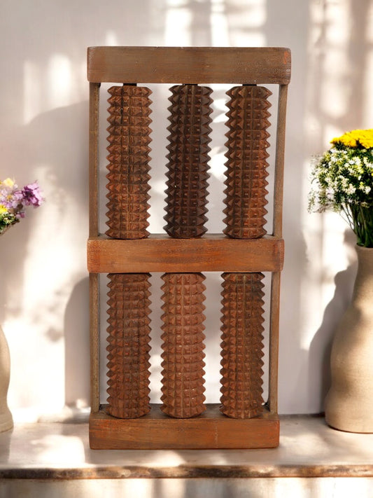 Sheesham wooden foot massager