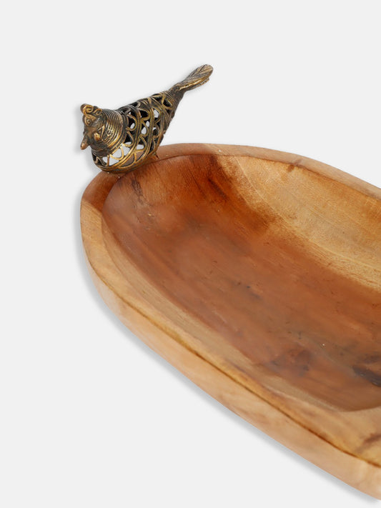 Tray With Bird