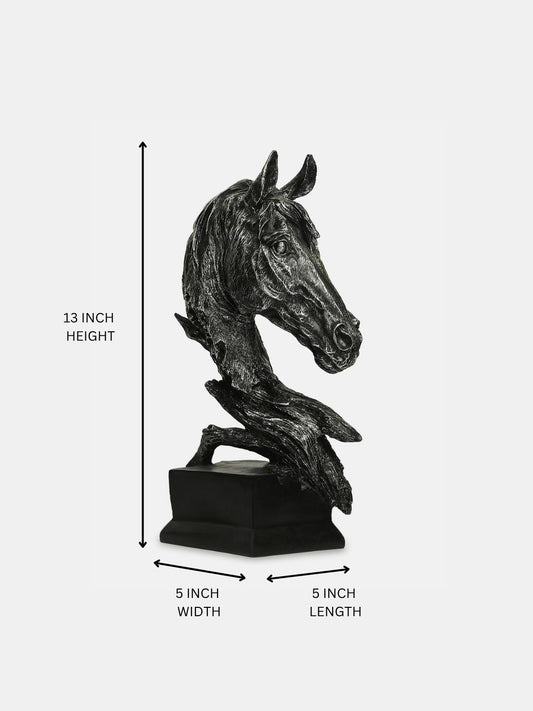 Horse Head Statue Display Decoration Office Desktop Wine Sculpture|Home & Kitchen| Home Decor| Figurines'