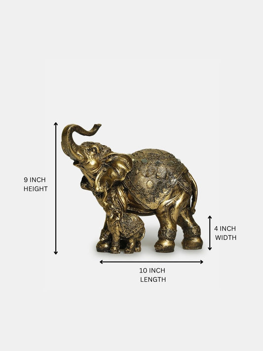 Resin Showpieces Antique Accent Collection Figurines for Home Interior Decor Item Wild Animals Collections