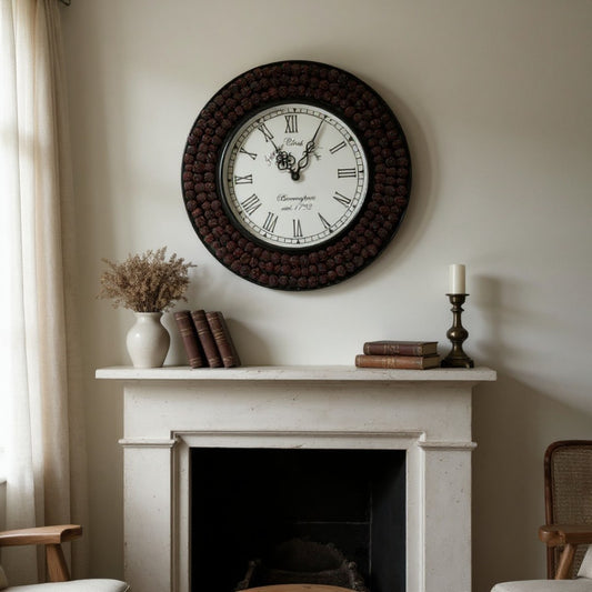 Wall Clock for Home Decor - Decorative Designer Clocks Analog Hanging Wall Clock for Living Room, Bedroom, Kitchen, Office