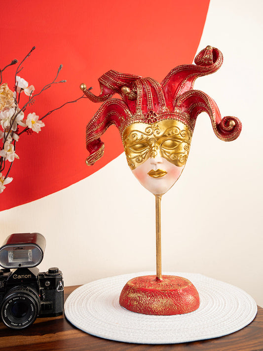 Lady Face  Sculpture Showpiece Creative Abstract Design Art Figurine for Home Living Room Decorative Display Showpiece