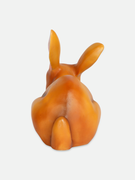 Rabbit Statue Romantic Atmosphere Outdoor Garden